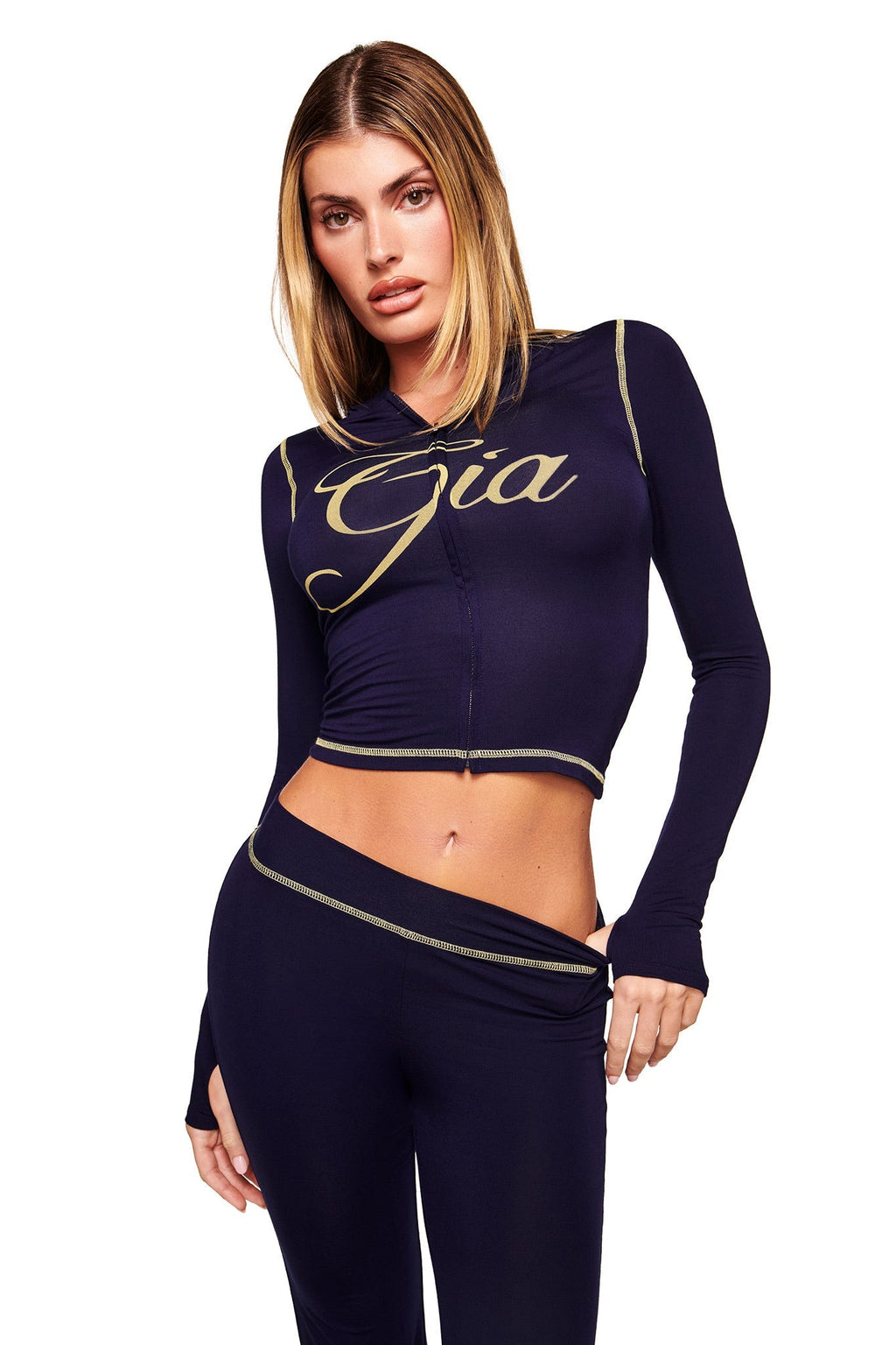 BLARE HOODIE - NAVY