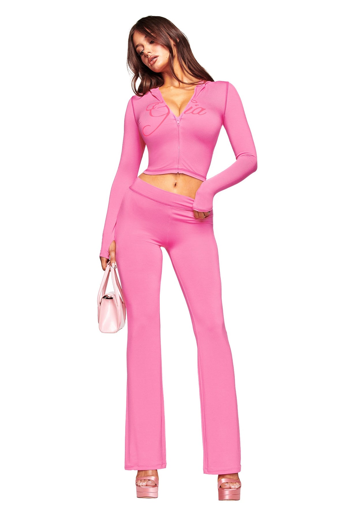 BLARE HOODIE - NEON PINK