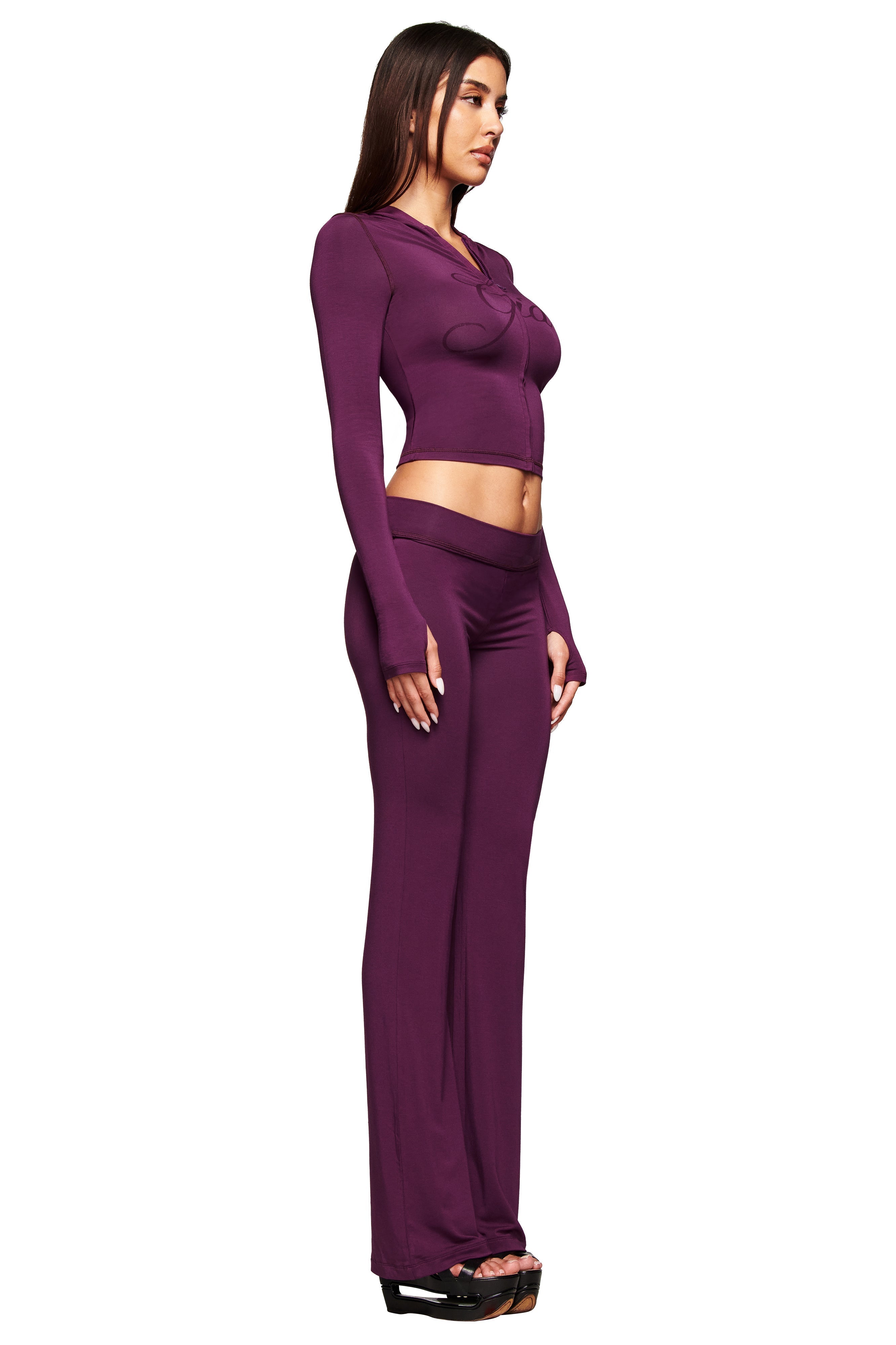 BLARE TRACKPANT - PLUM