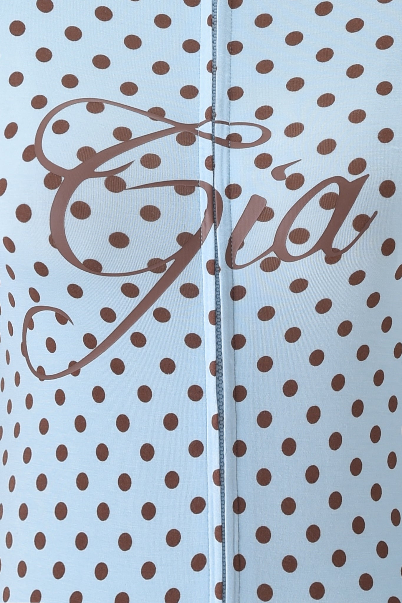BLARE HOODIE - BLUE POLKA DOT