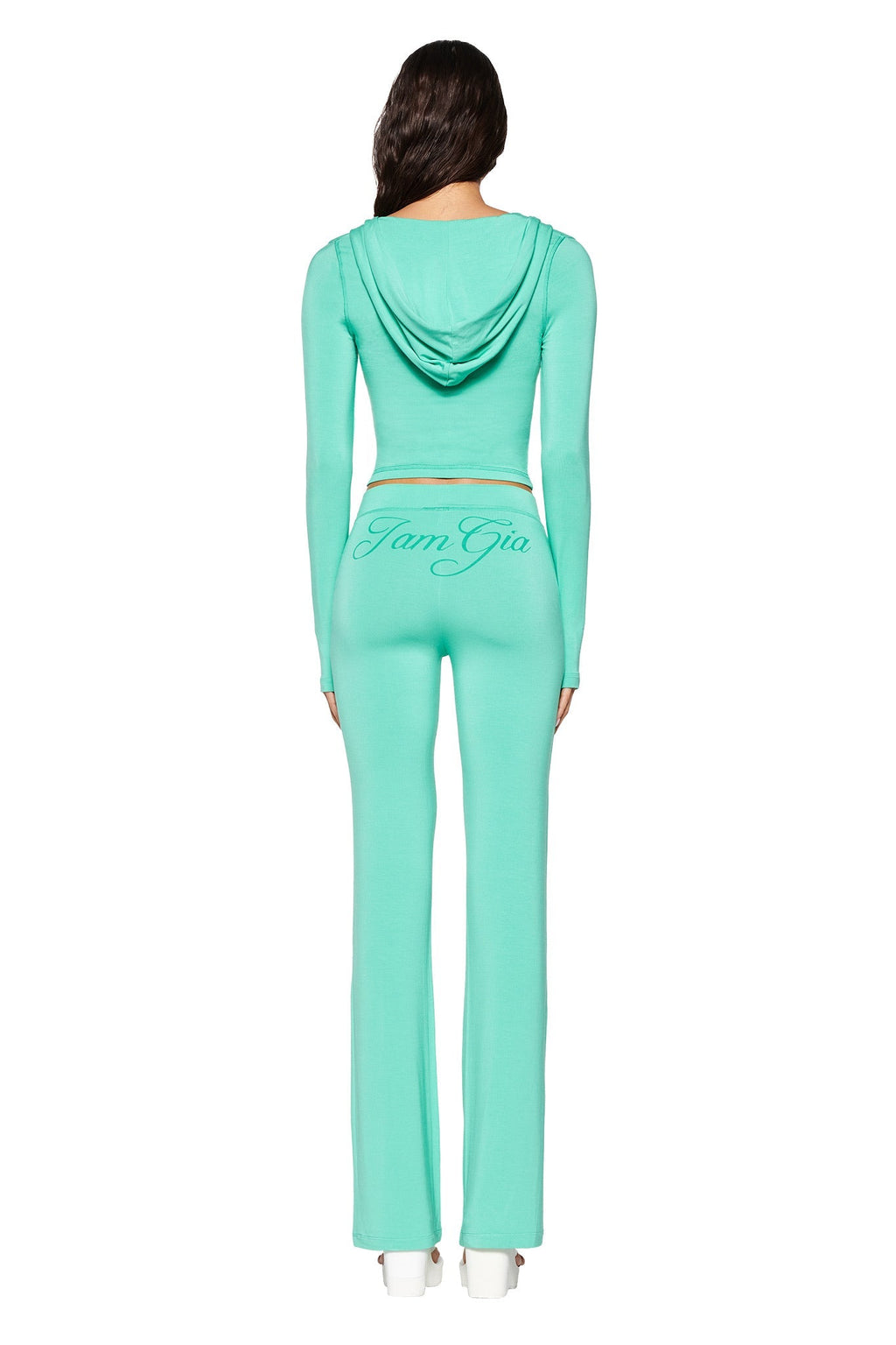 BLARE HOODIE - GREEN : TURQUOISE : TEAL
