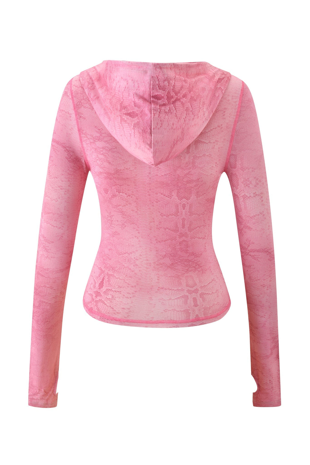 I.AM.GIA BLARE HOODIE - LIGHT PINK SERPENTINE