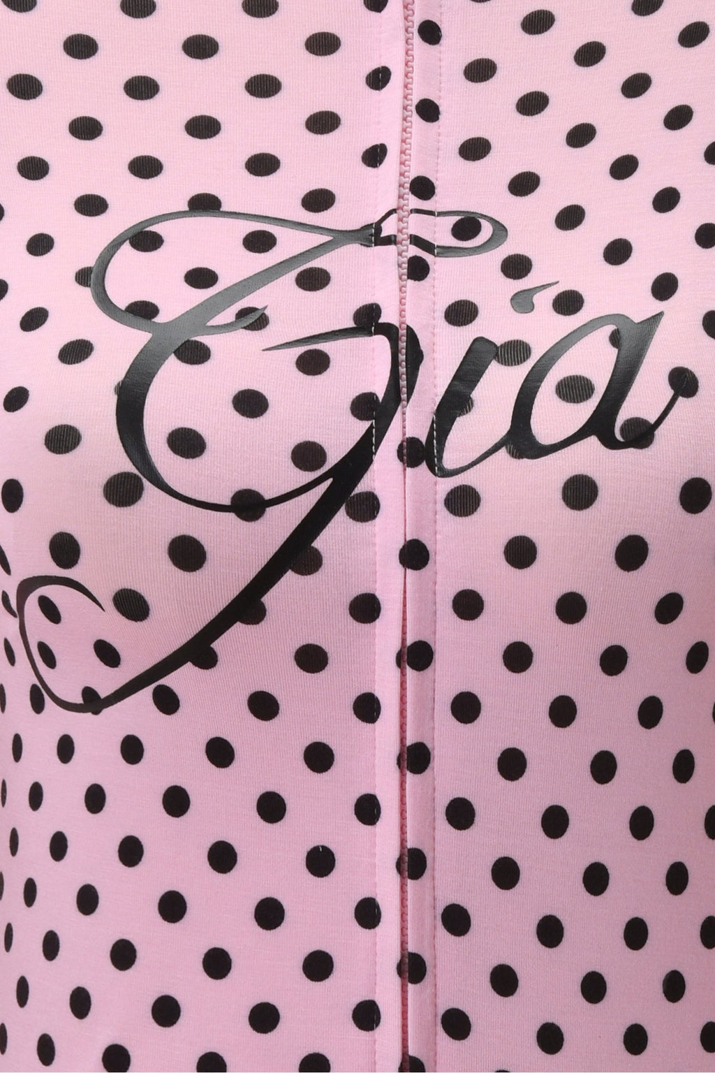 BLARE HOODIE - PINK POLKA DOT
