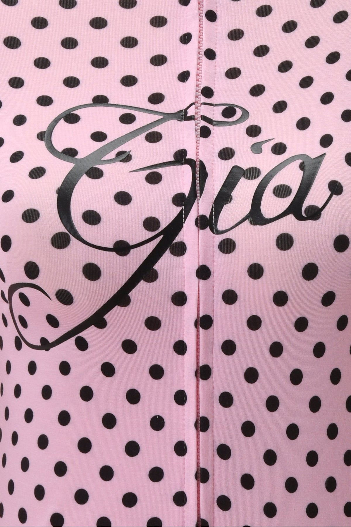 BLARE HOODIE - PINK POLKA DOT