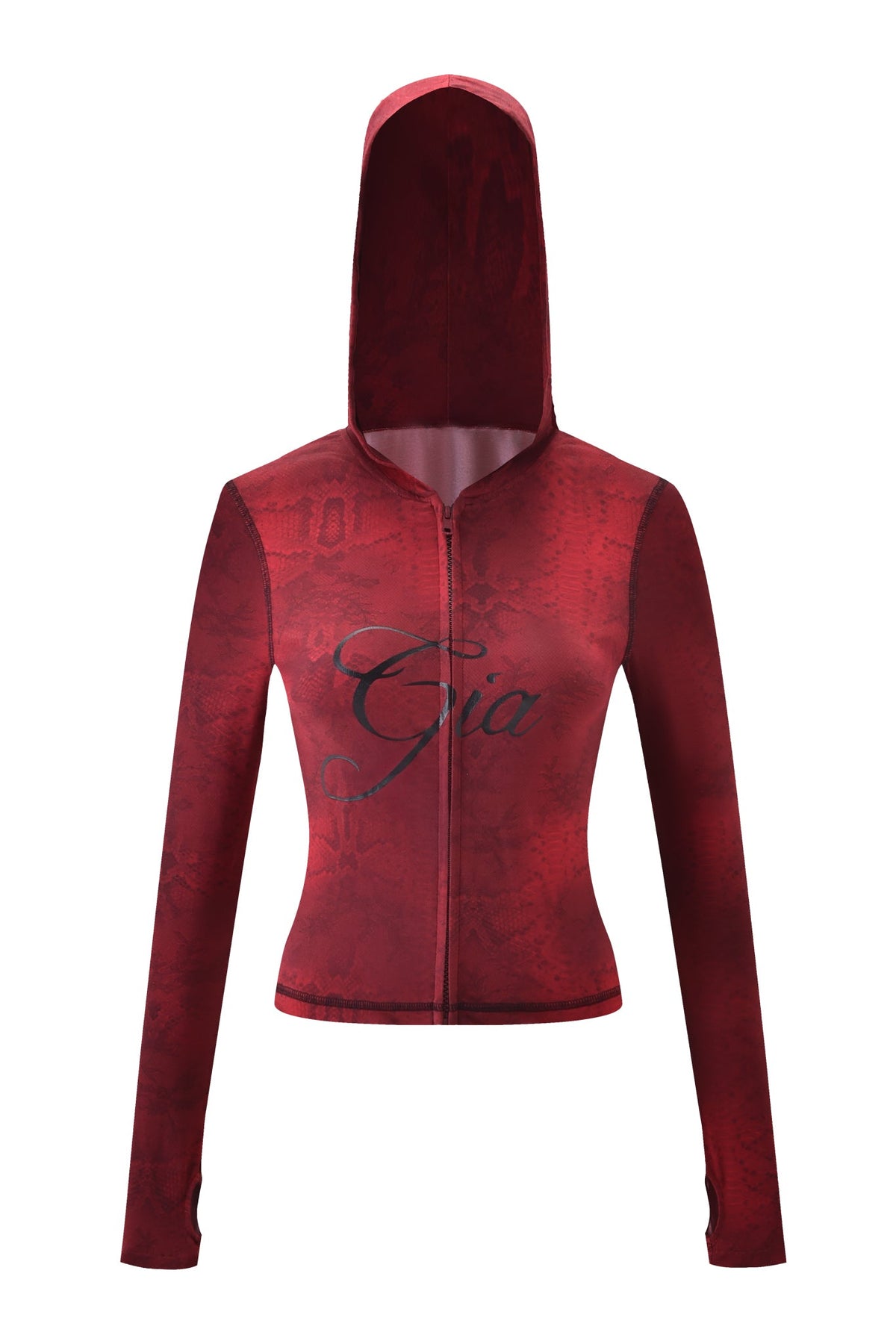 BLARE HOODIE - RED SERPENTINE