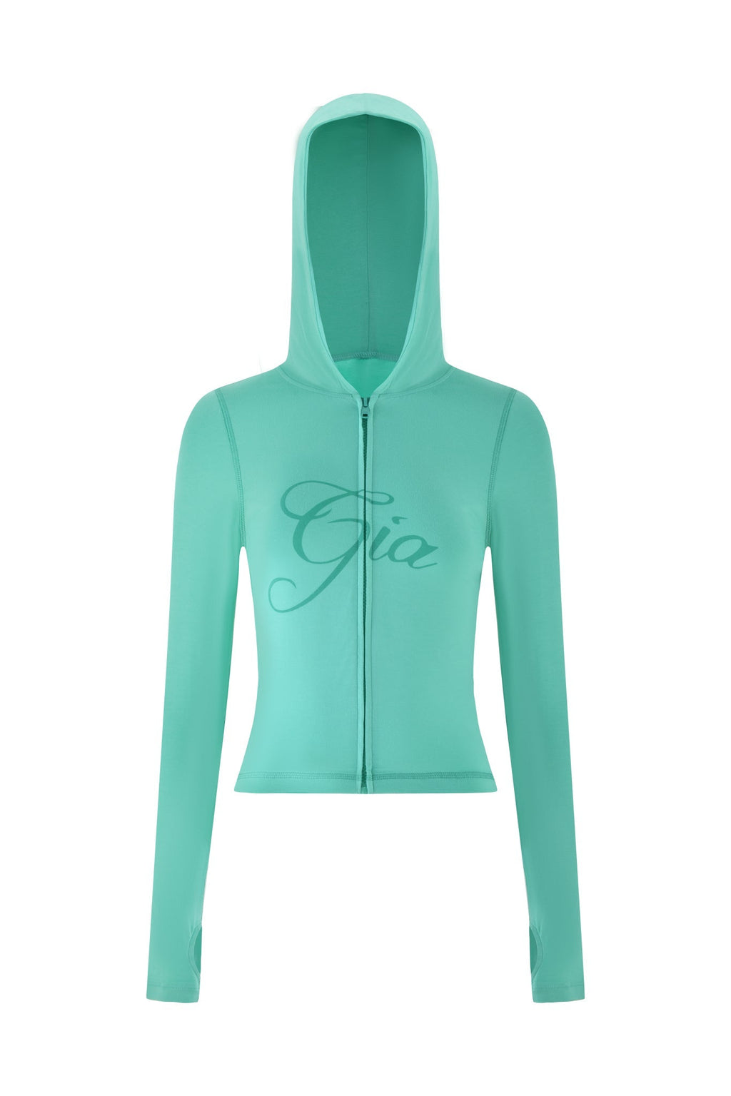 BLARE HOODIE - GREEN : TURQUOISE : TEAL