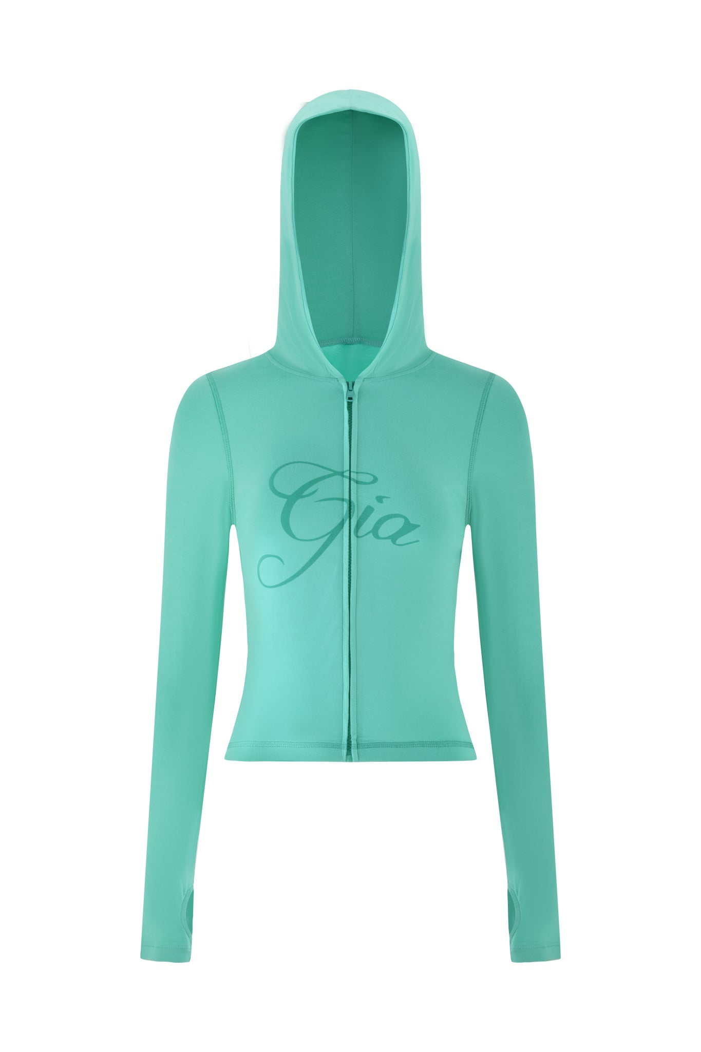 BLARE HOODIE - GREEN : TURQUOISE : TEAL