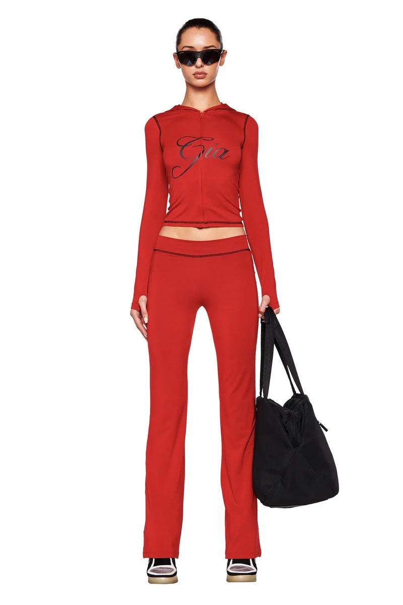 BLARE TRACKPANT - RED