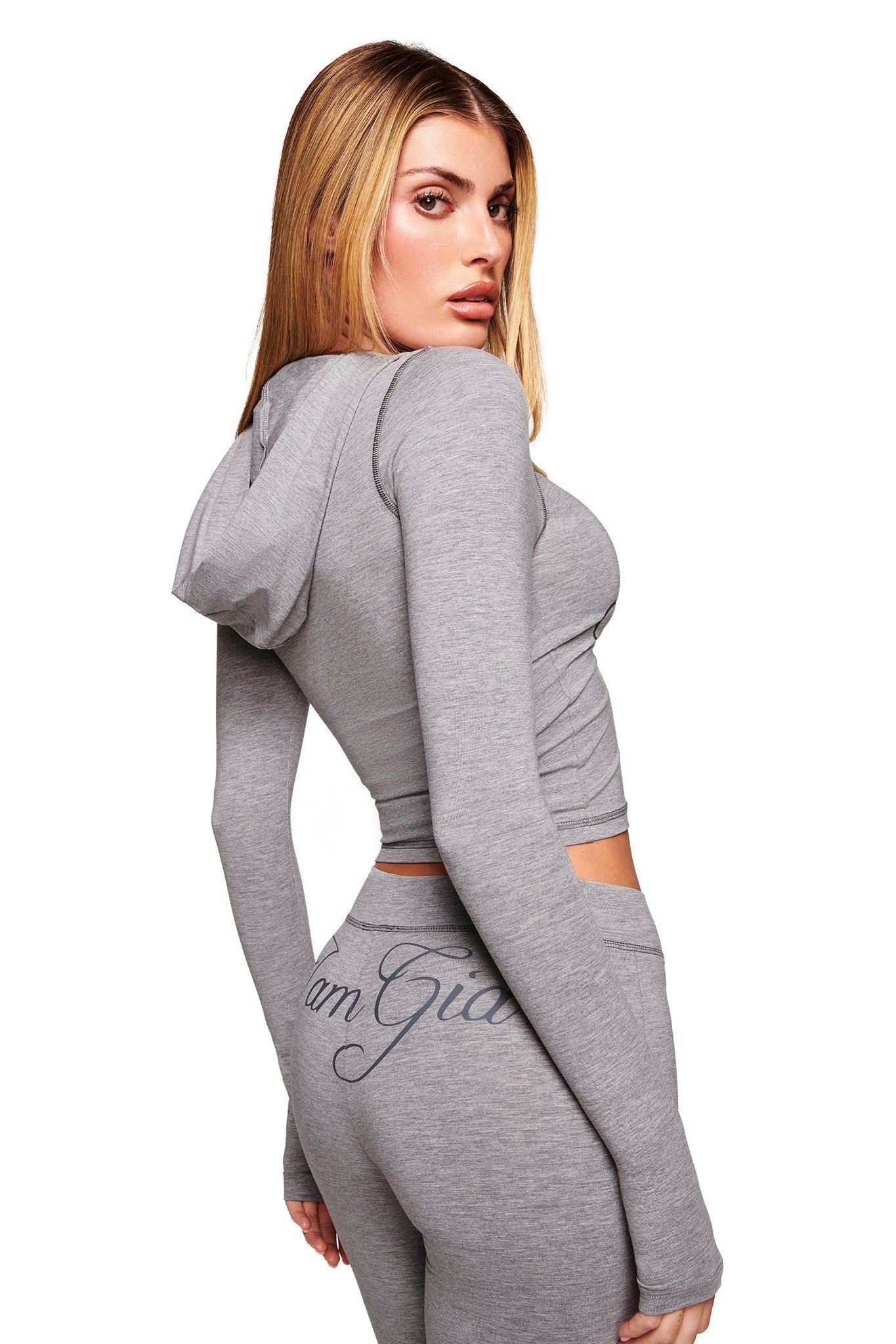 BLARE JERSEY TRACKPANT - GREY : HEATHER GREY