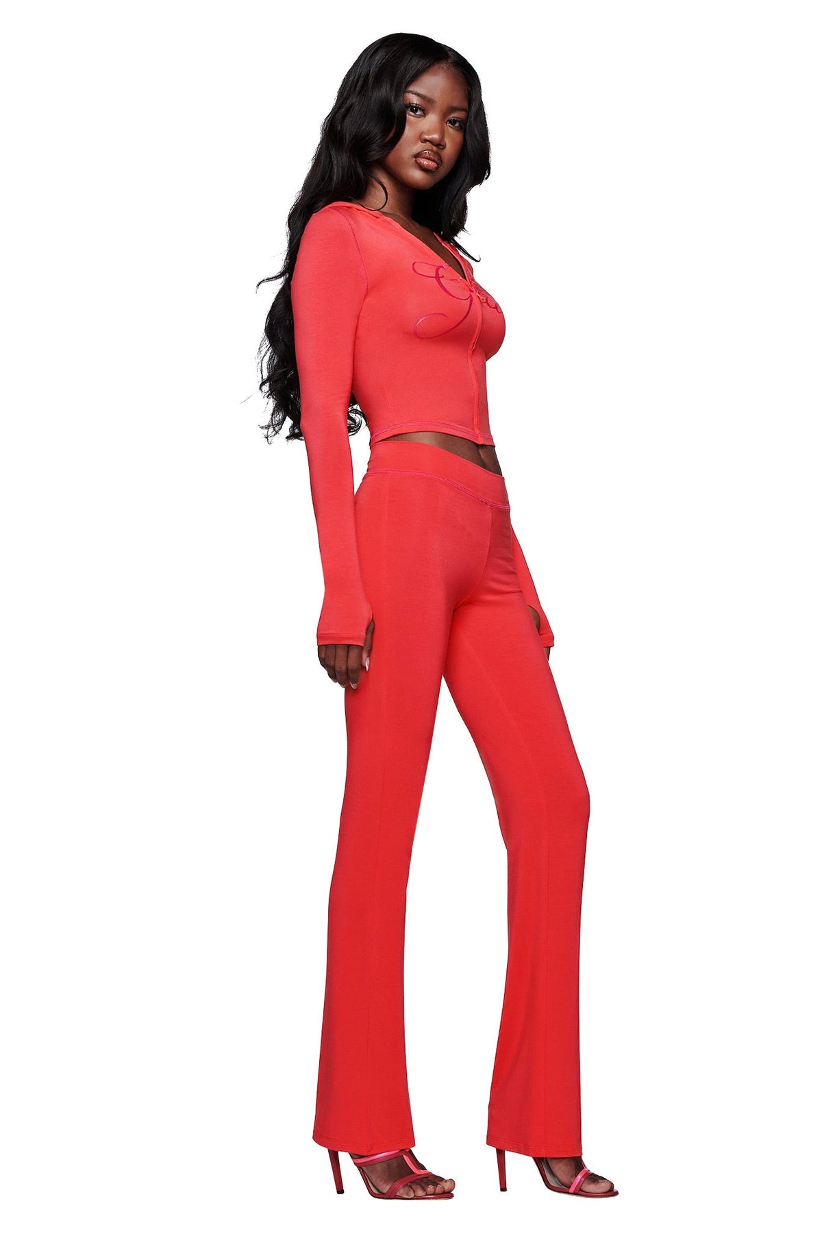 BLARE TRACKPANT - PAPAYA