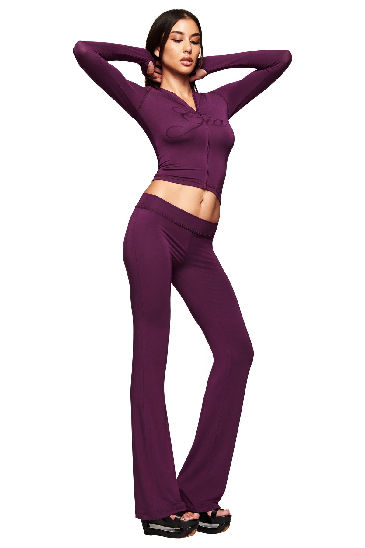 BLARE HOODIE - PLUM