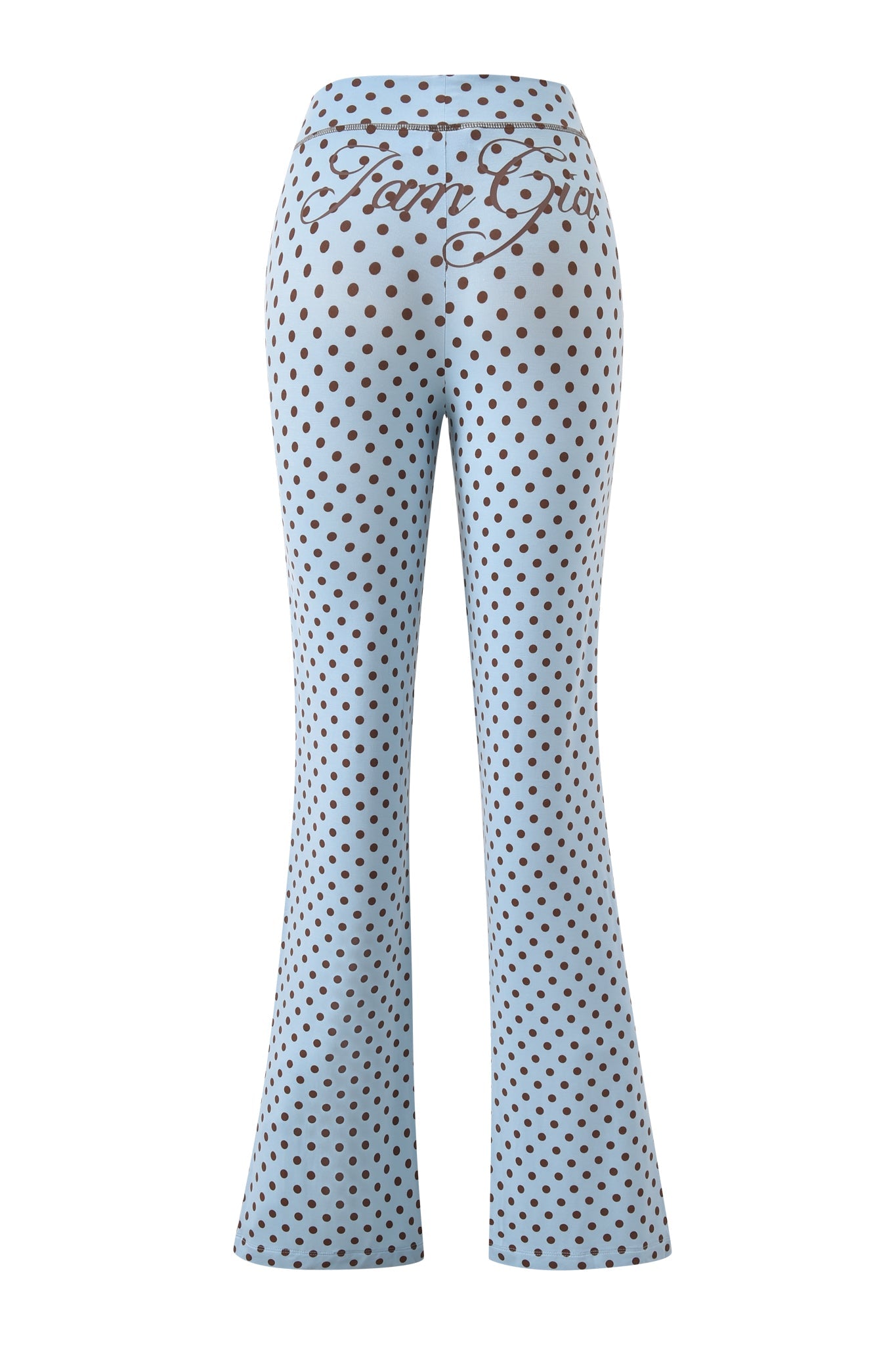 BLARE TRACKPANT - BLUE POLKA DOT