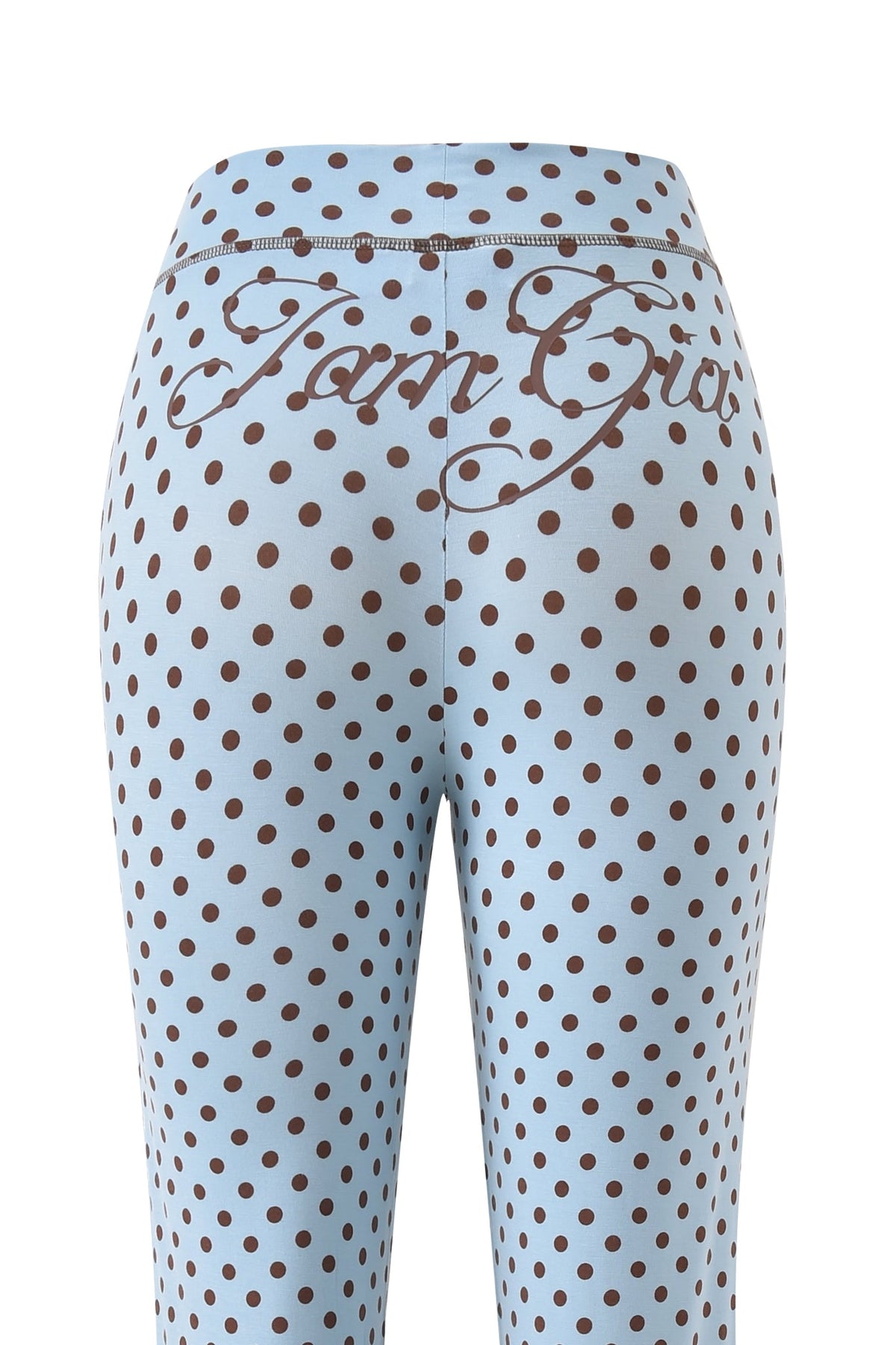 BLARE TRACKPANT - BLUE POLKA DOT