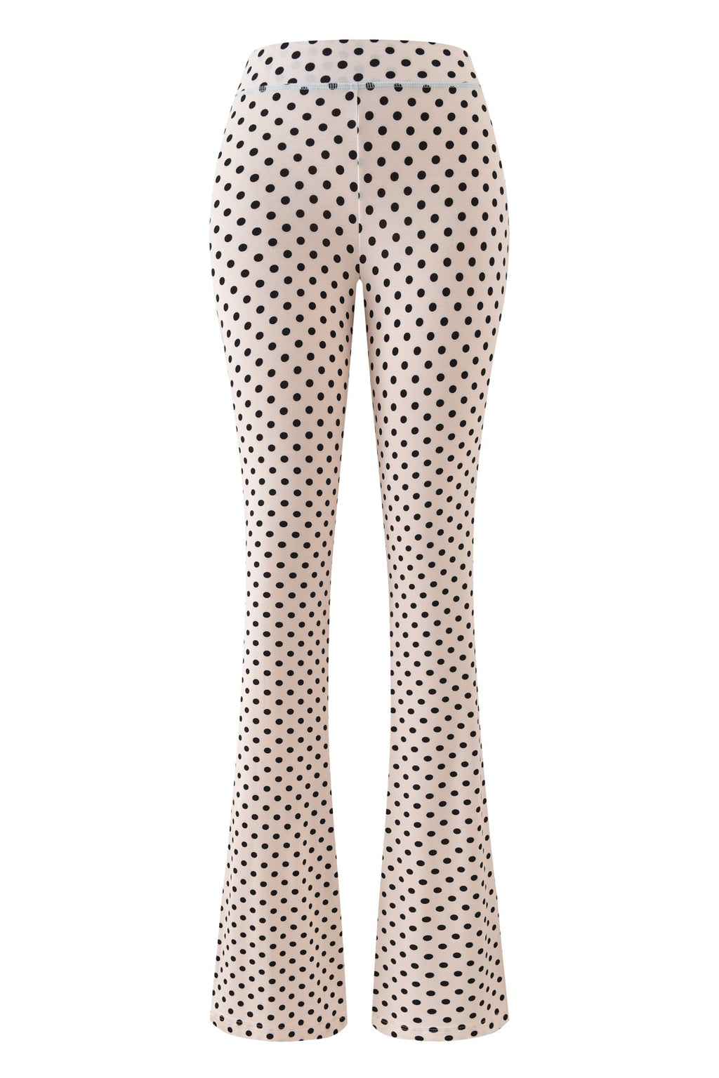 BLARE TRACKPANT - CREAM POLKA DOT