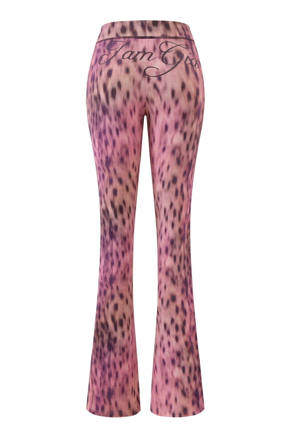 BLARE TRACKPANT - PINK BLURRED CHEETAH