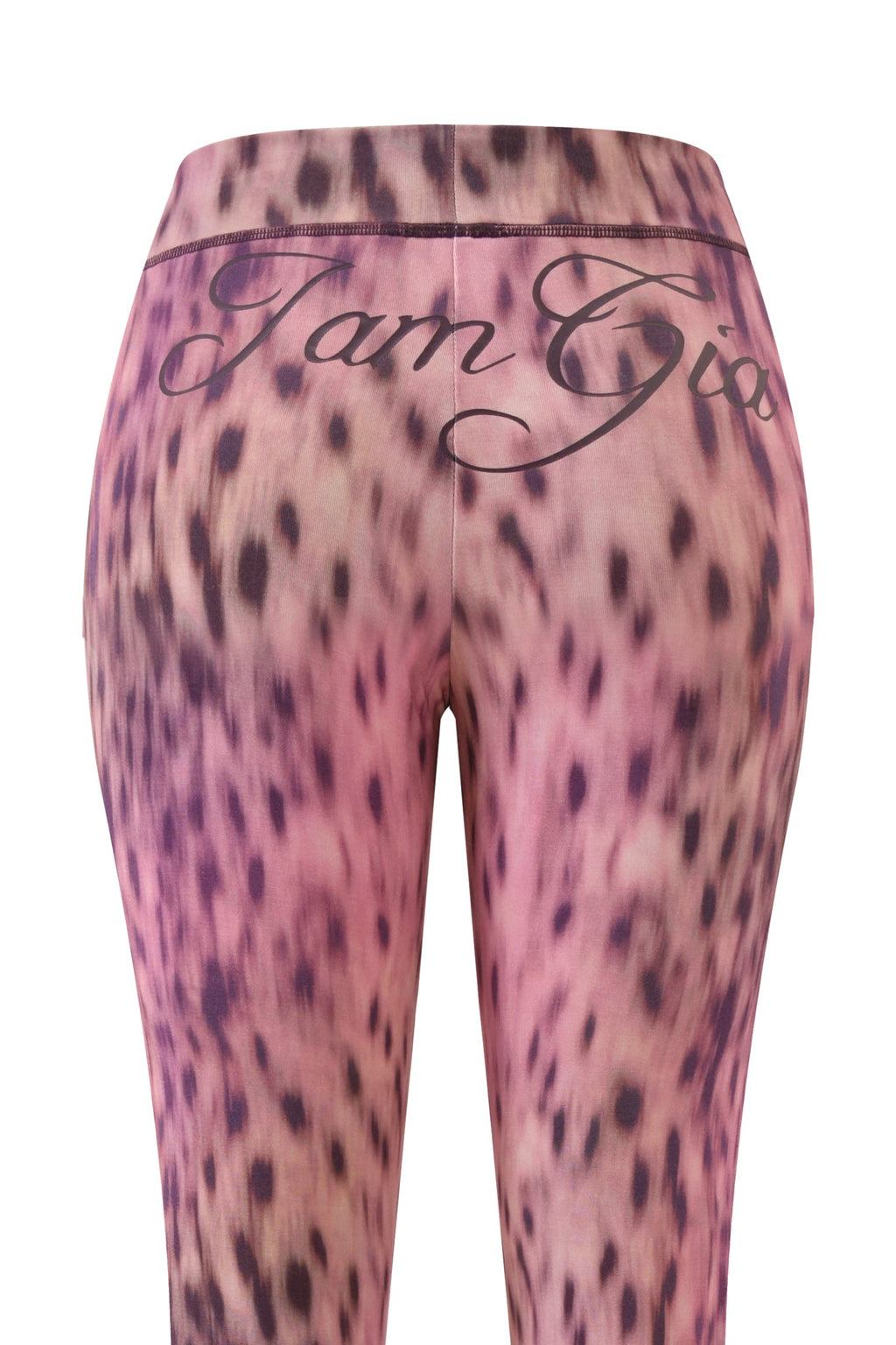 BLARE TRACKPANT - PINK BLURRED CHEETAH