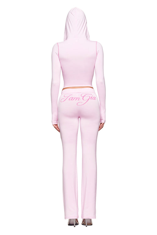 BLARE HOODIE - PINK : PASTEL PINK