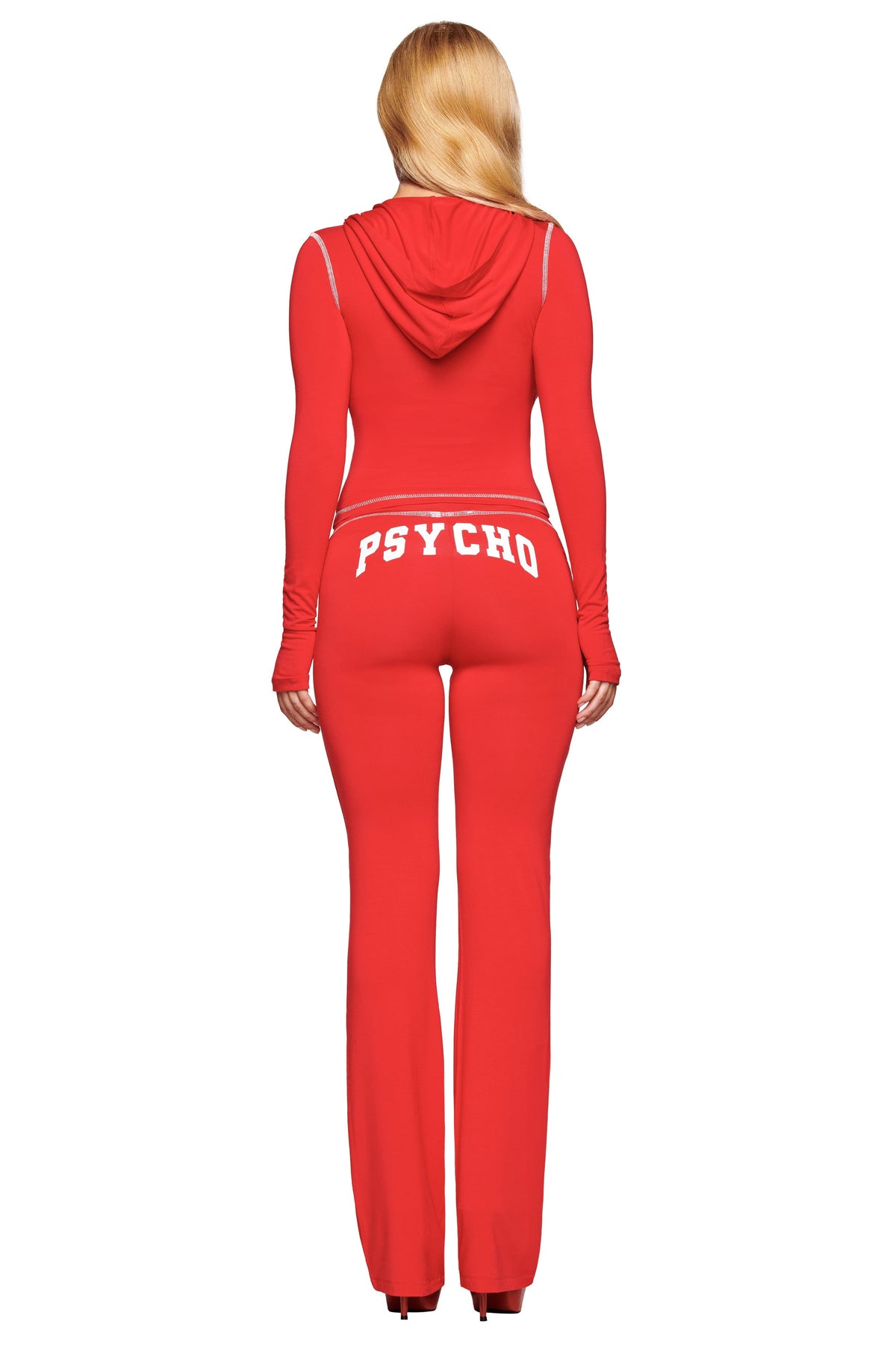 BLARE HOODIE - RED : PSYCHO : SALSA