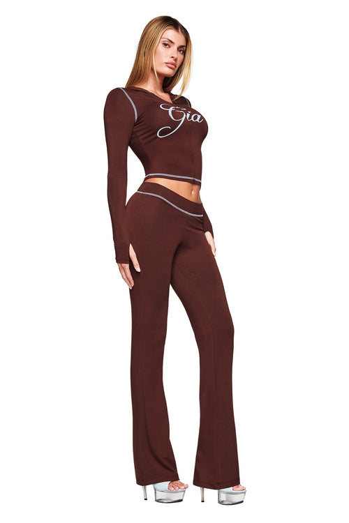 BLARE HOODIE - BROWN