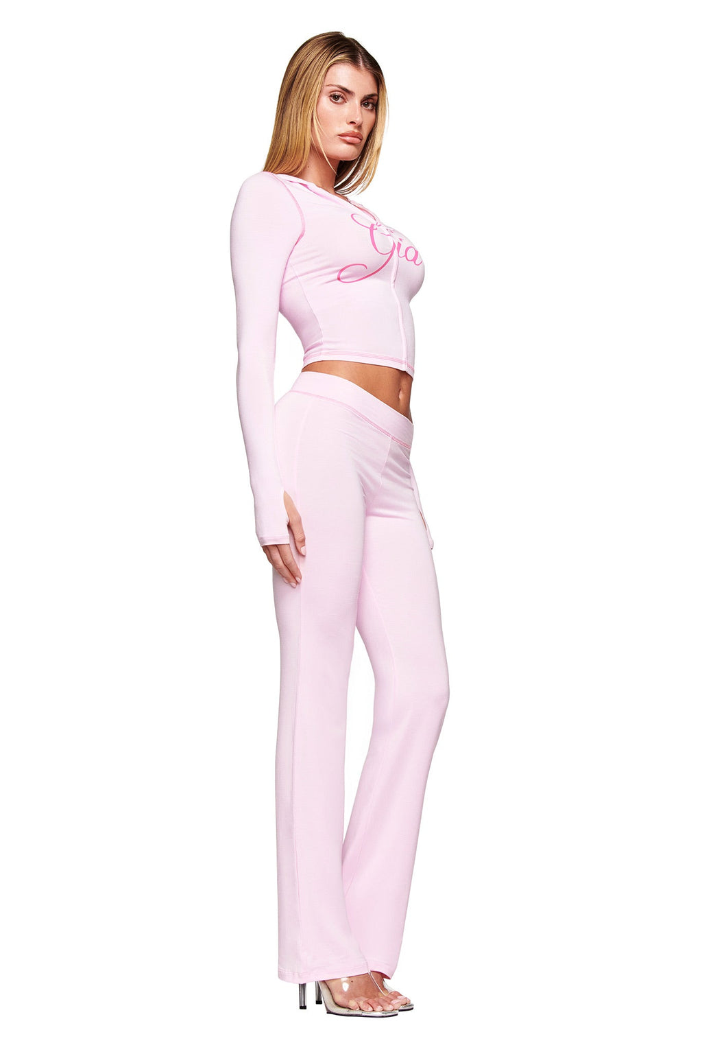 BLARE HOODIE - PINK : PASTEL PINK