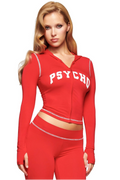 BLARE HOODIE - RED : PSYCHO : SALSA