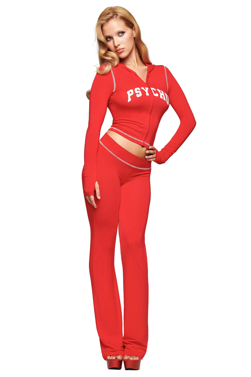 BLARE TRACKPANT - RED : PSYCHO : SALSA