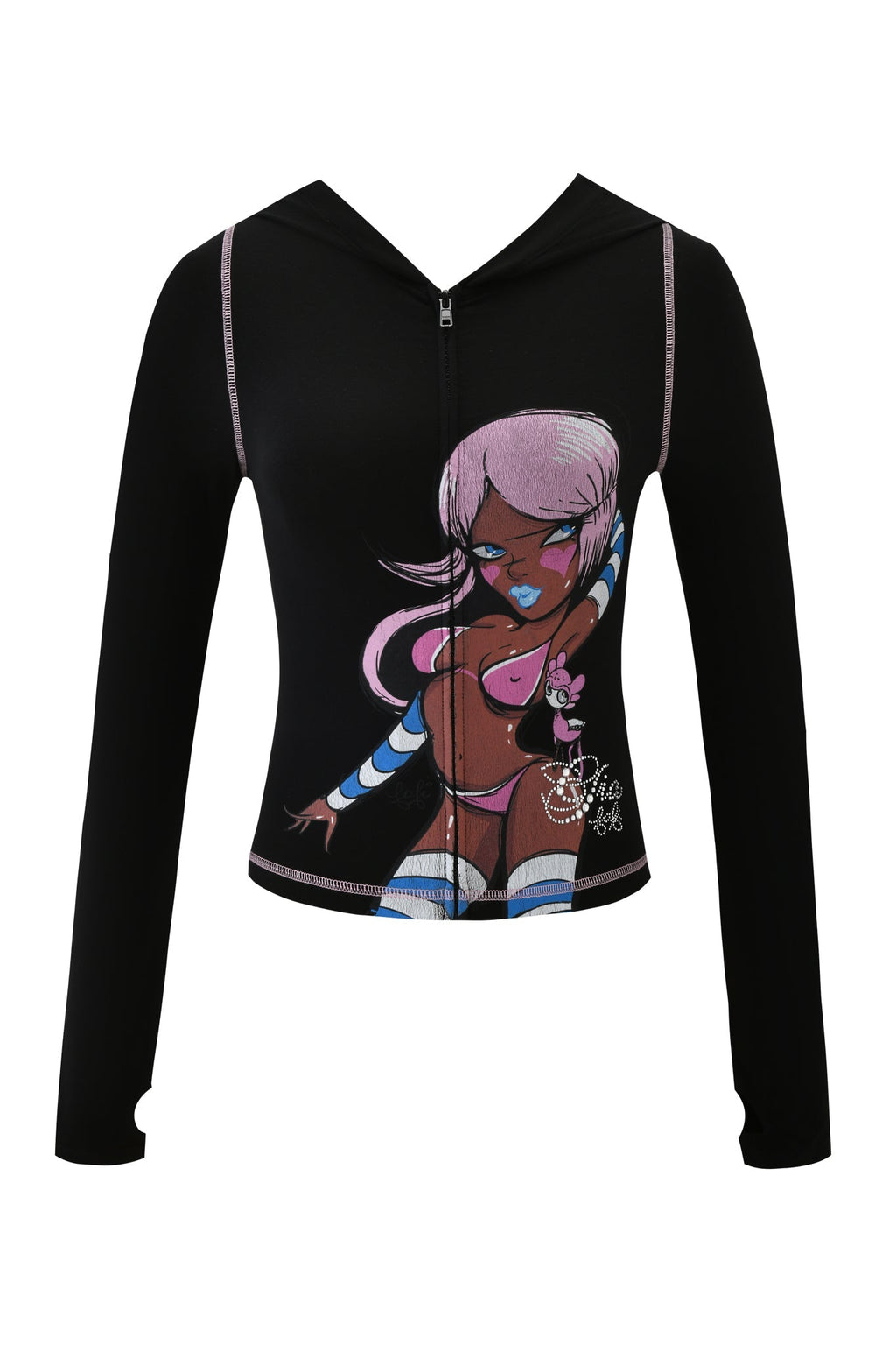 FAFI BLARE HOODIE - BLACK