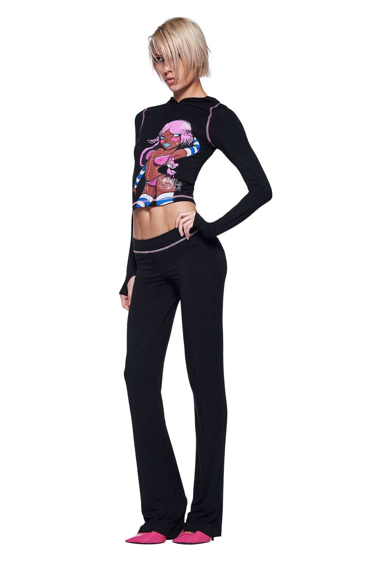 FAFI BLARE HOODIE - BLACK