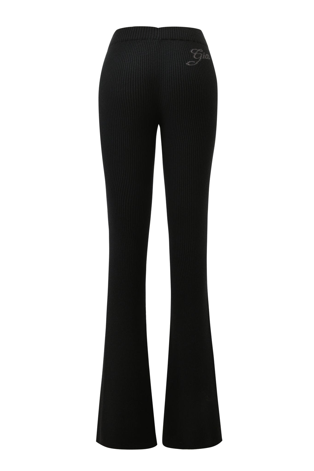 BLARE KNIT TRACKPANT - BLACK
