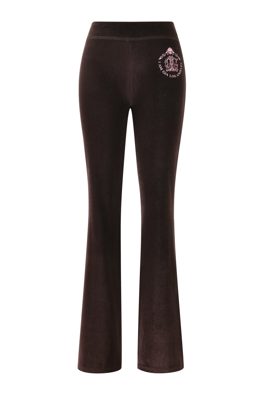 BLARE VELOUR POCKET TRACKPANT - CHOCOLATE
