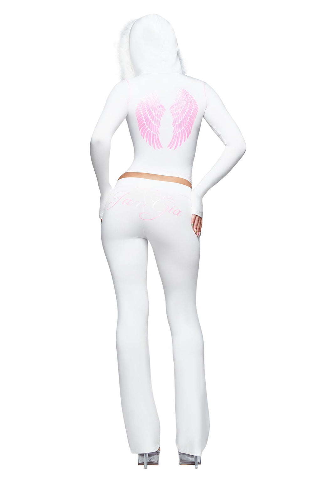 BLARE TRACKPANT - WHITE : ANGEL