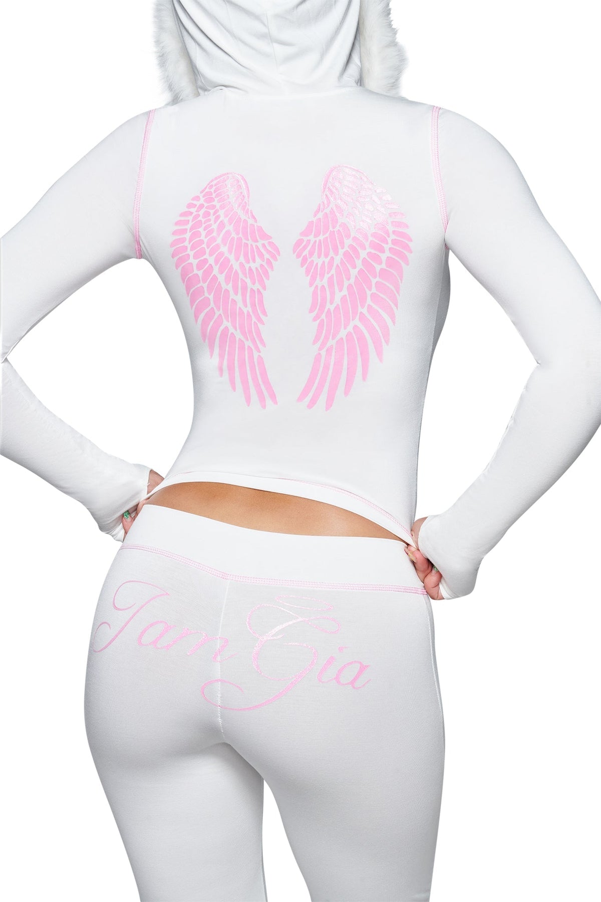 BLARE TRACKPANT - WHITE : ANGEL