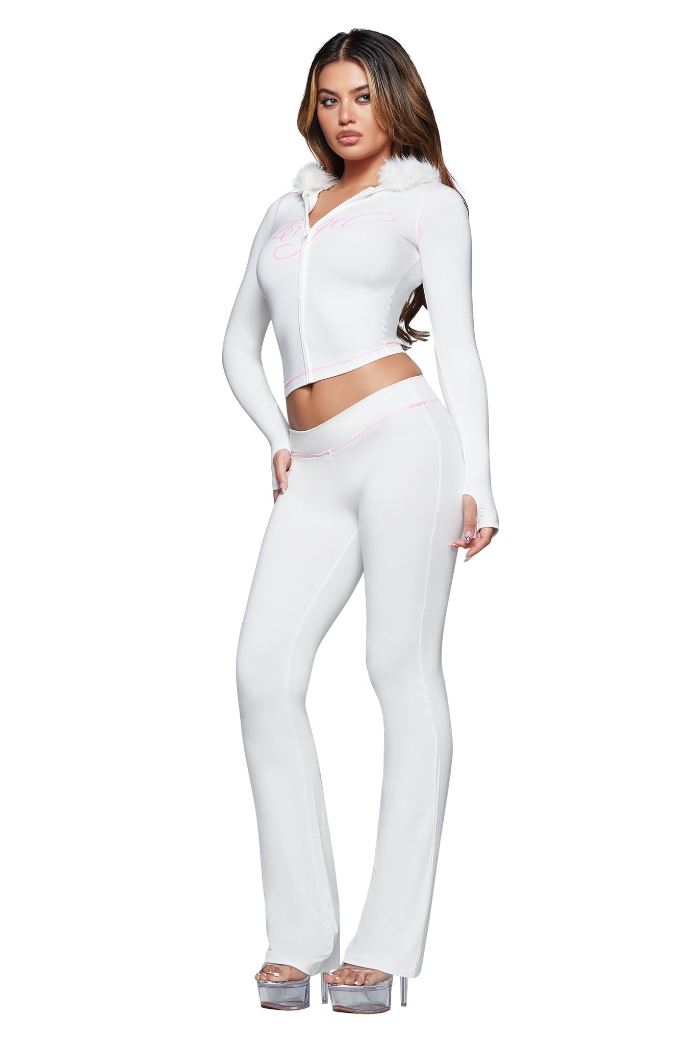 BLARE TRACKPANT - WHITE : ANGEL