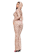 BLARE TRACKPANT - NEUTRAL : LEOPARD : WILD CARD